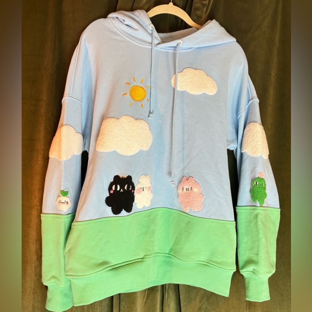 RARE ⭐️ artist made Yoyo The Ricecorpse Cloud Hoodie –  – Near Perfect Condition